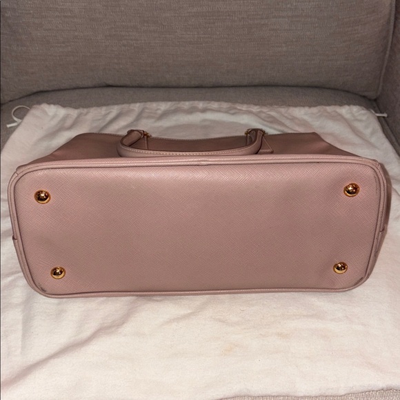 Prada Saffiano Lux Cammeo Leather Handbag Shoulder Bag - Picture 9 of 16